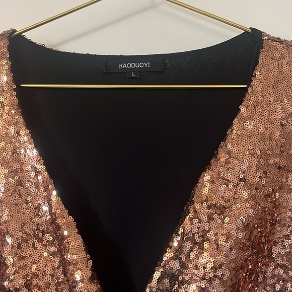 Sequin Romper - Picture 2 of 6